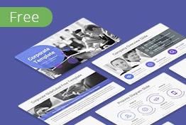 Free Corporate PowerPoint Template PPT Slides