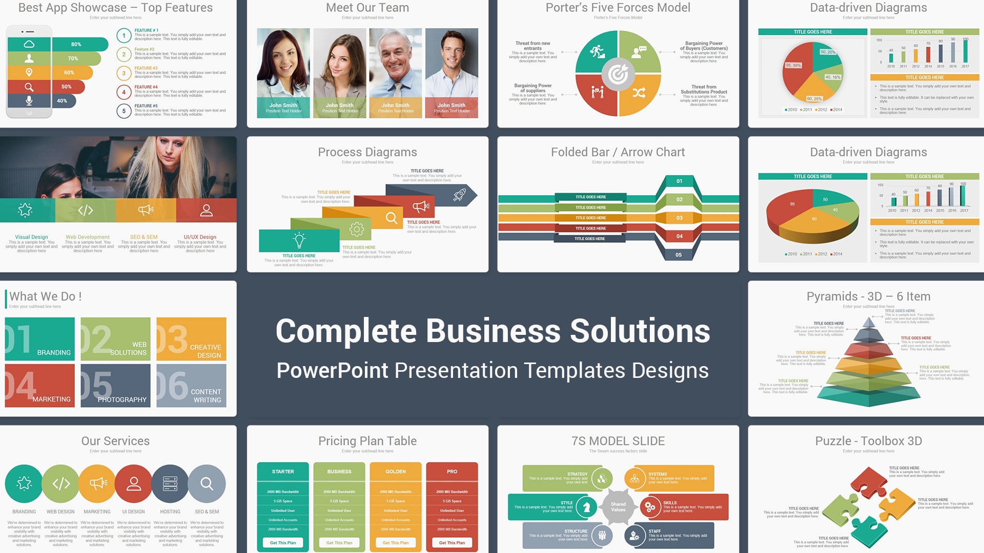 Complete Business Solutions – Best Business PowerPoint Presentation Templates
