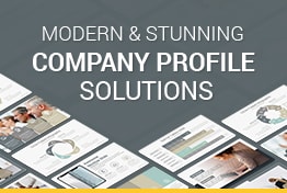 Modern Company Profile Google Slides Template Designs