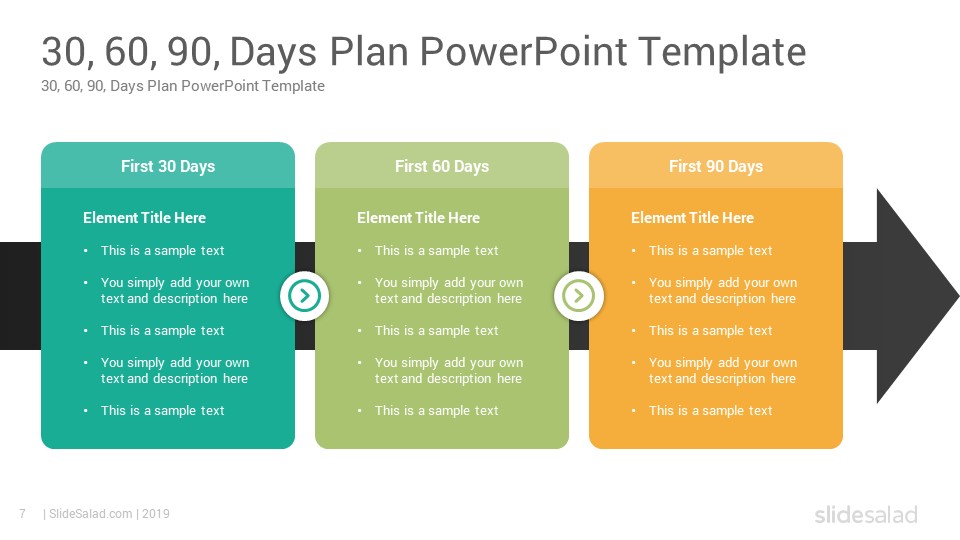 100 Day Planning Template from www.slidesalad.com