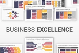 Business Excellence Model EFQM PowerPoint Templates Diagrams