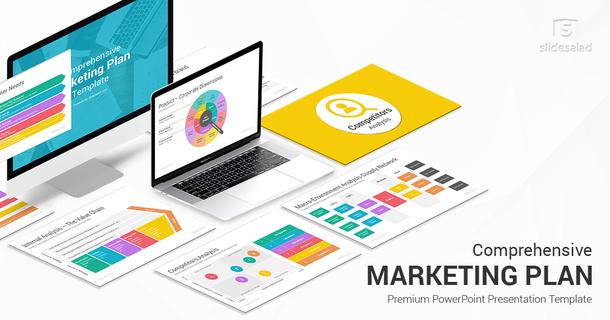 Best Marketing Plan PowerPoint (PPT) Template - SlideSalad