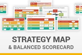 Strategy Map and Balanced Scorecard Google Slides Templates Diagrams
