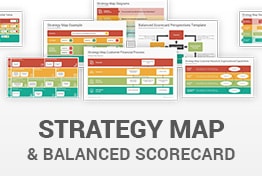 Strategy Map and Balanced Scorecard PowerPoint Templates Diagrams