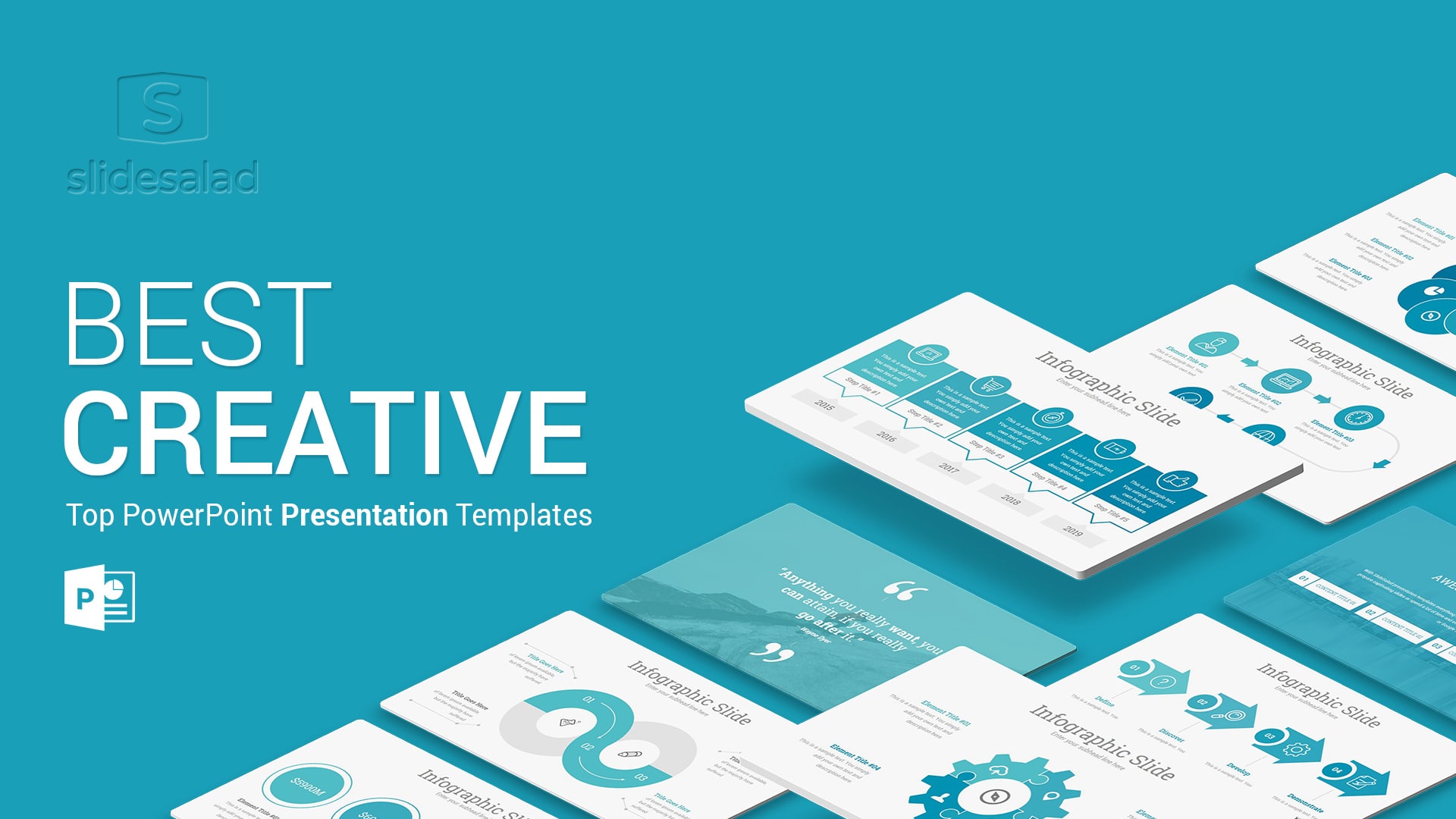 modern presentation slides template