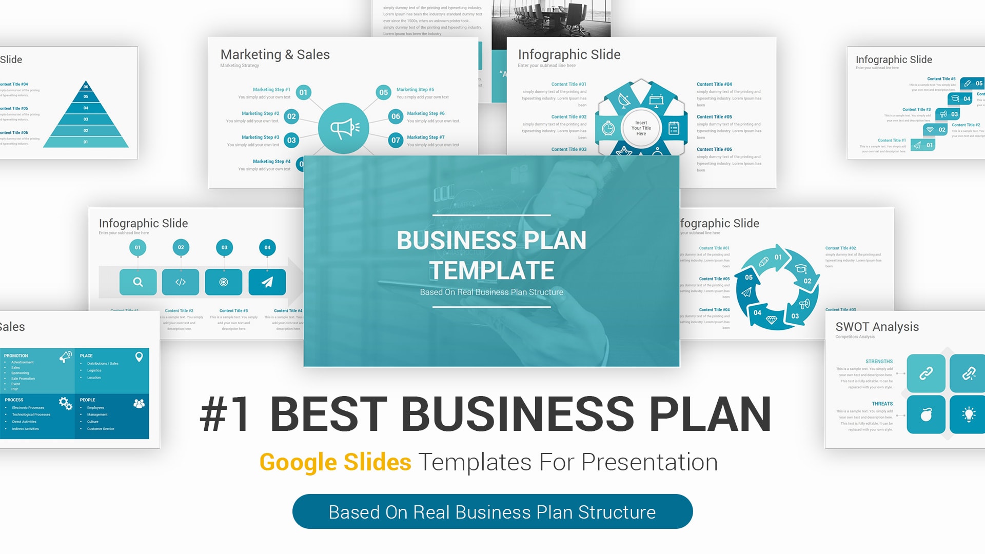 Best Business Plan Google Slides Presentation Templates