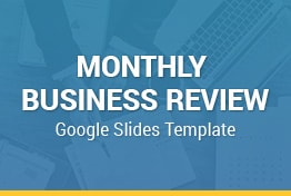 Monthly Business Review Google Slides Template