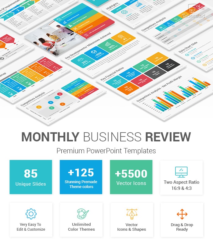 business review presentation free