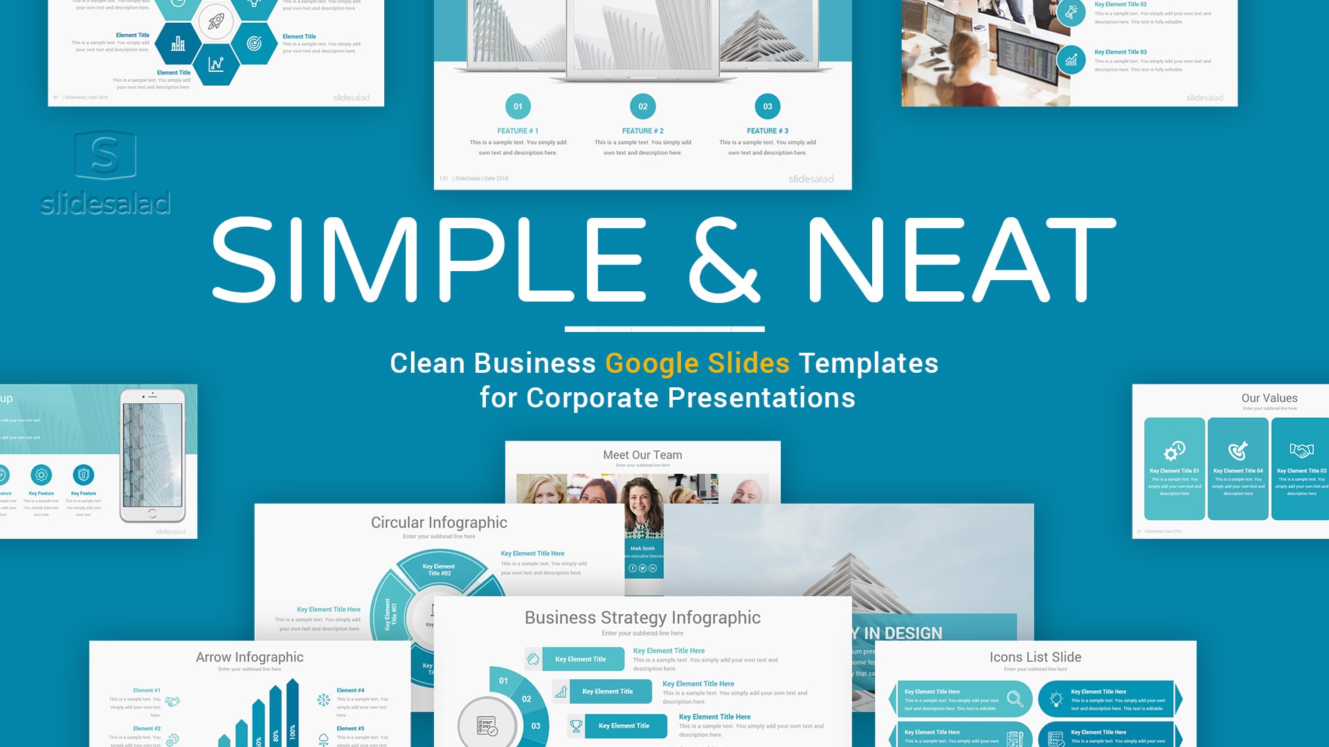 Simple Google Slides Presentation Templates