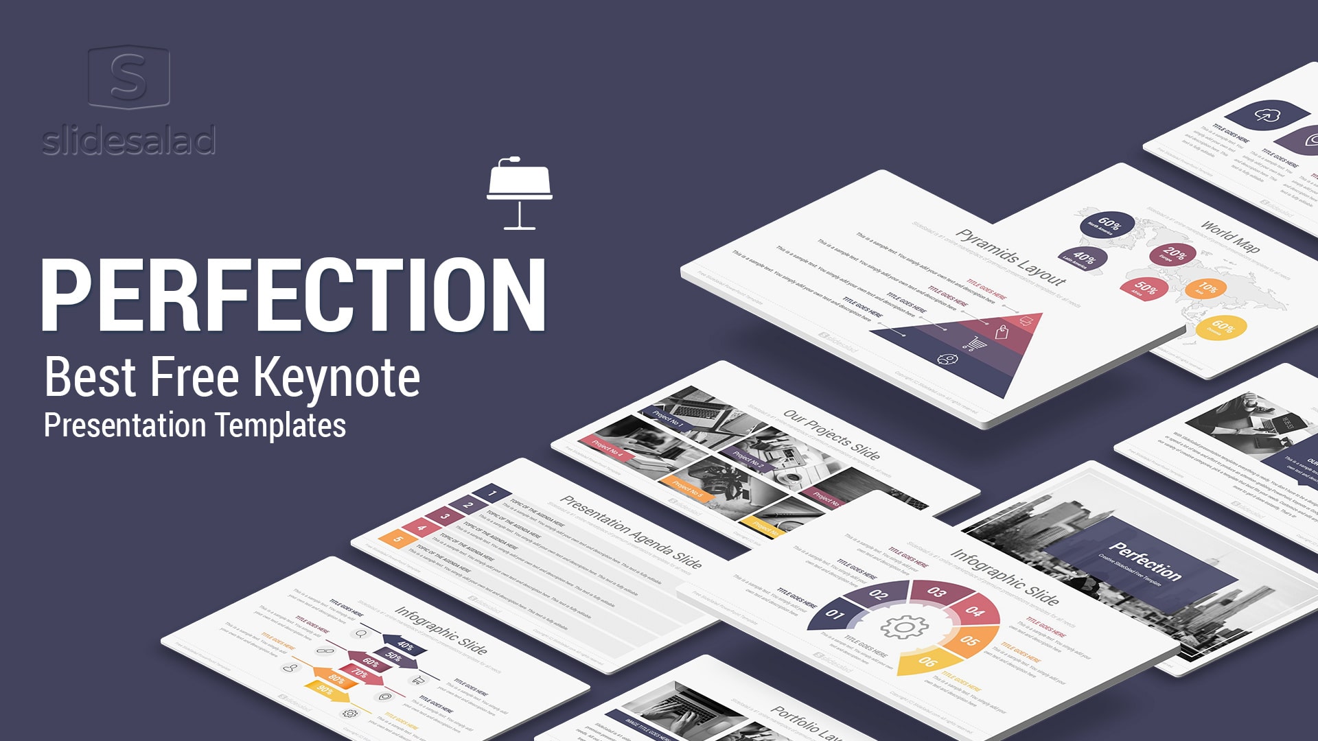 Perfection Free Keynote Presentation Template Free Download