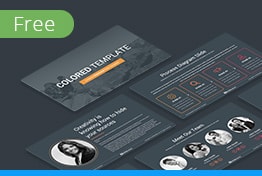 Colored Free Business Keynote Template