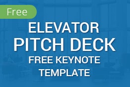 Elevator Free Pitch Deck Keynote Template