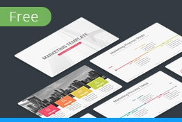 Marketing Free Download Keynote Template Slides