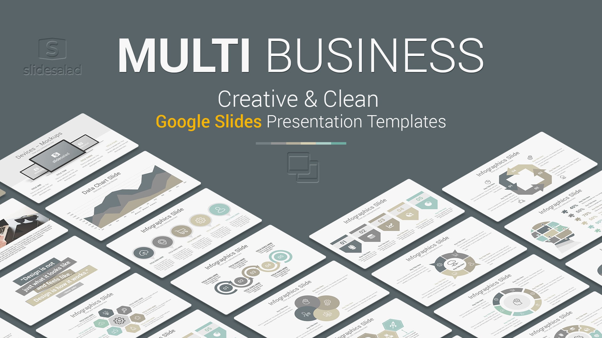 Multi Business - Creative Google Slides Templates Design
