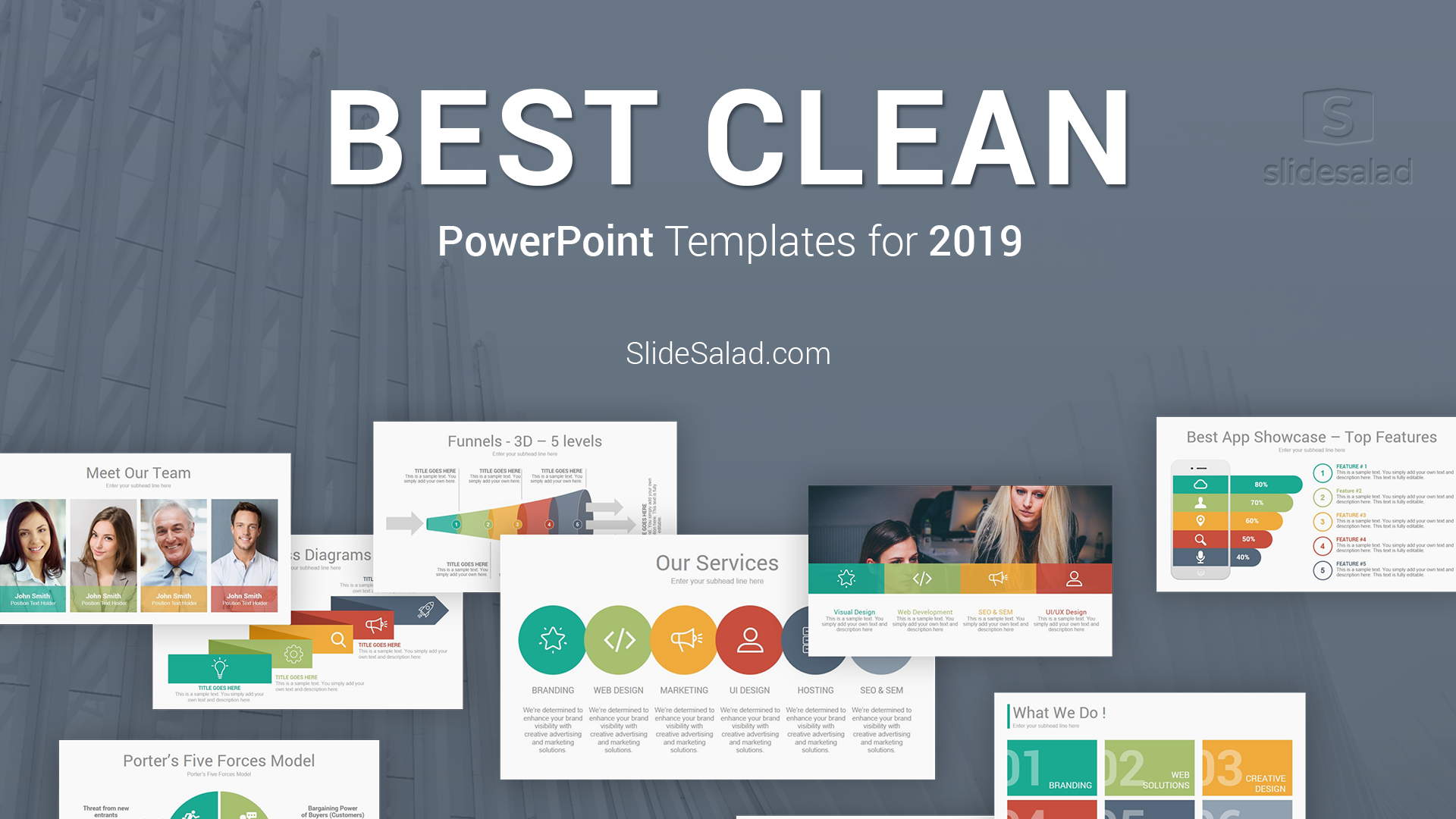 Best Clean PowerPoint Presentation Templates for 2023 - SlideSalad