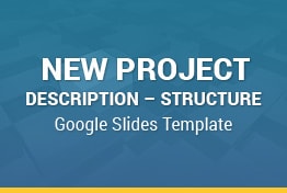 New Project Description And Report Google Slides Template