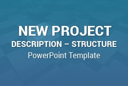 New Project Description And Report PowerPoint Template