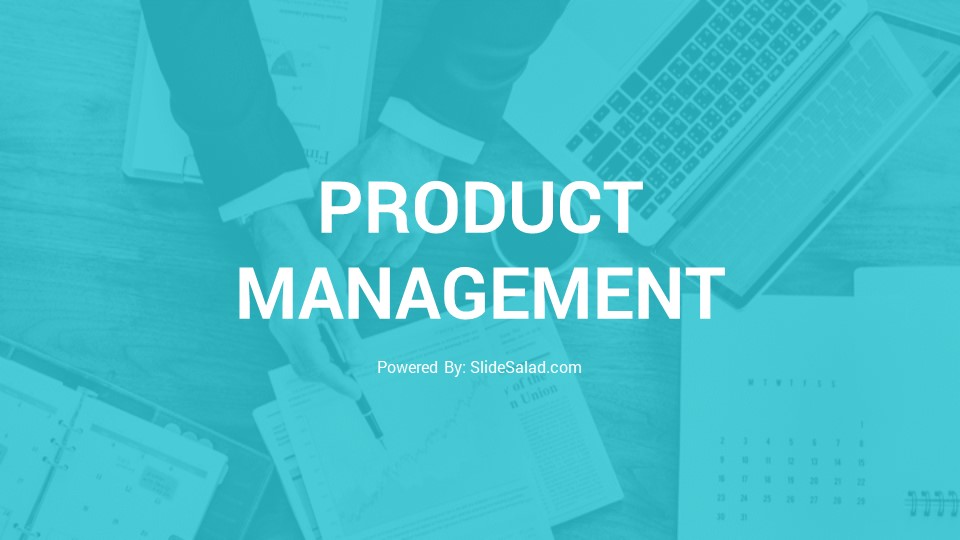 Product Management PowerPoint Template SlideSalad