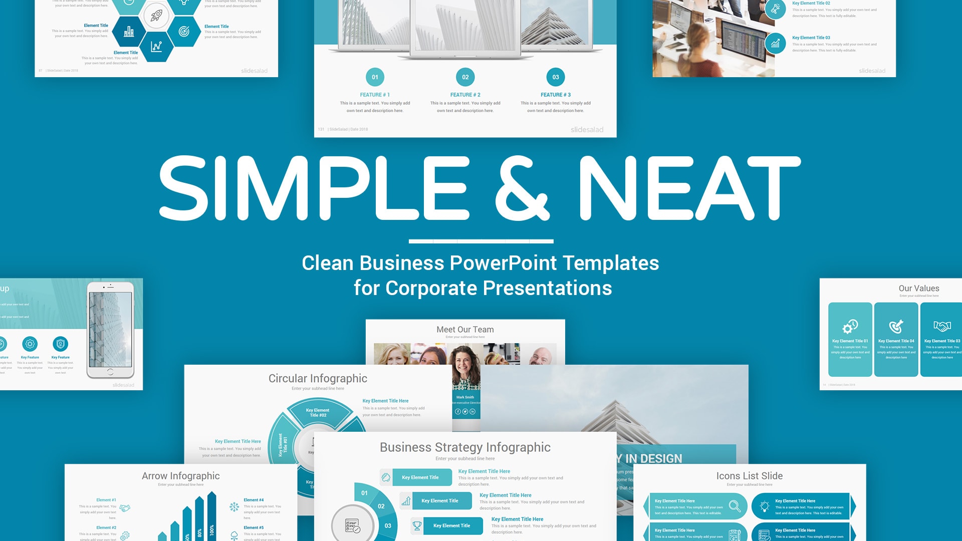 Best Creative PowerPoint Presentation Templates for 22 - SlideSalad Throughout Ppt Presentation Templates For Business