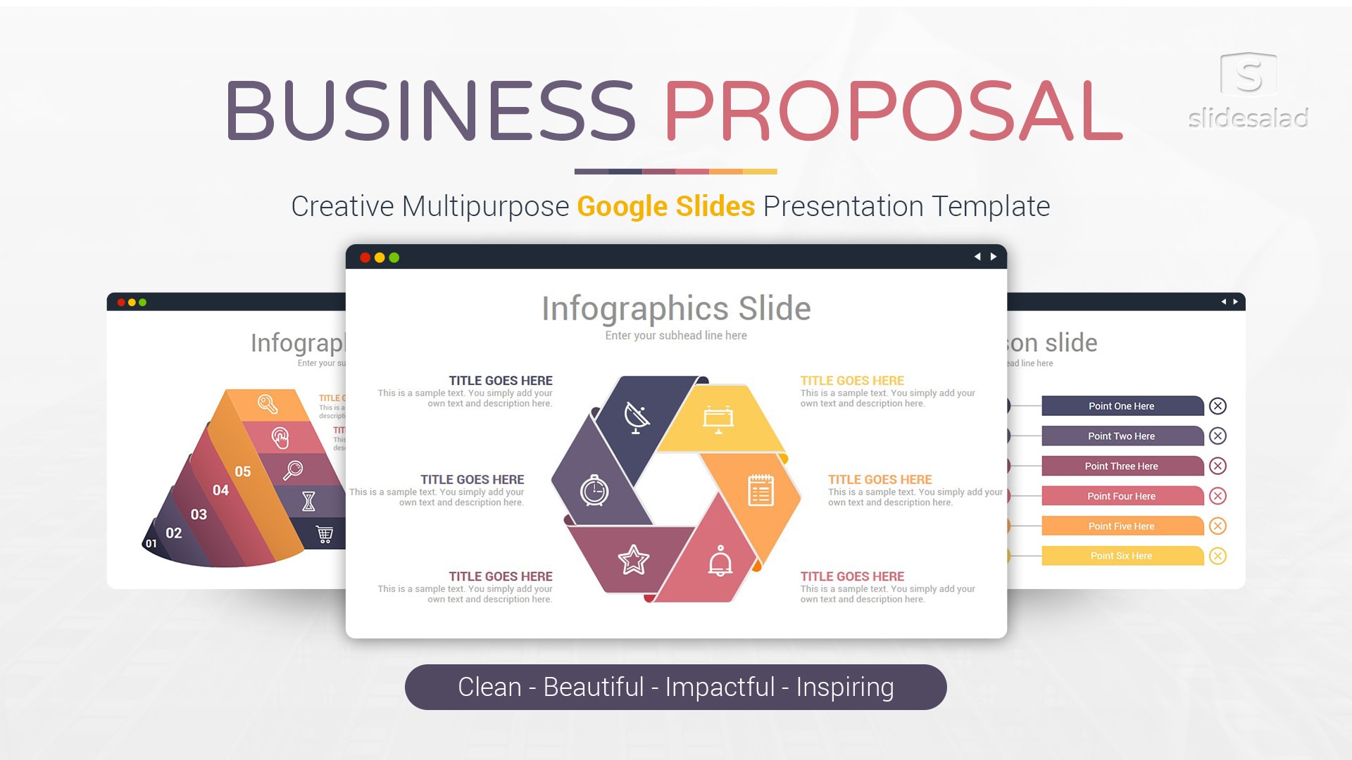 Business Proposal Google Slides Presentation Template - An All in One Business Proposal Theme for Google Slides