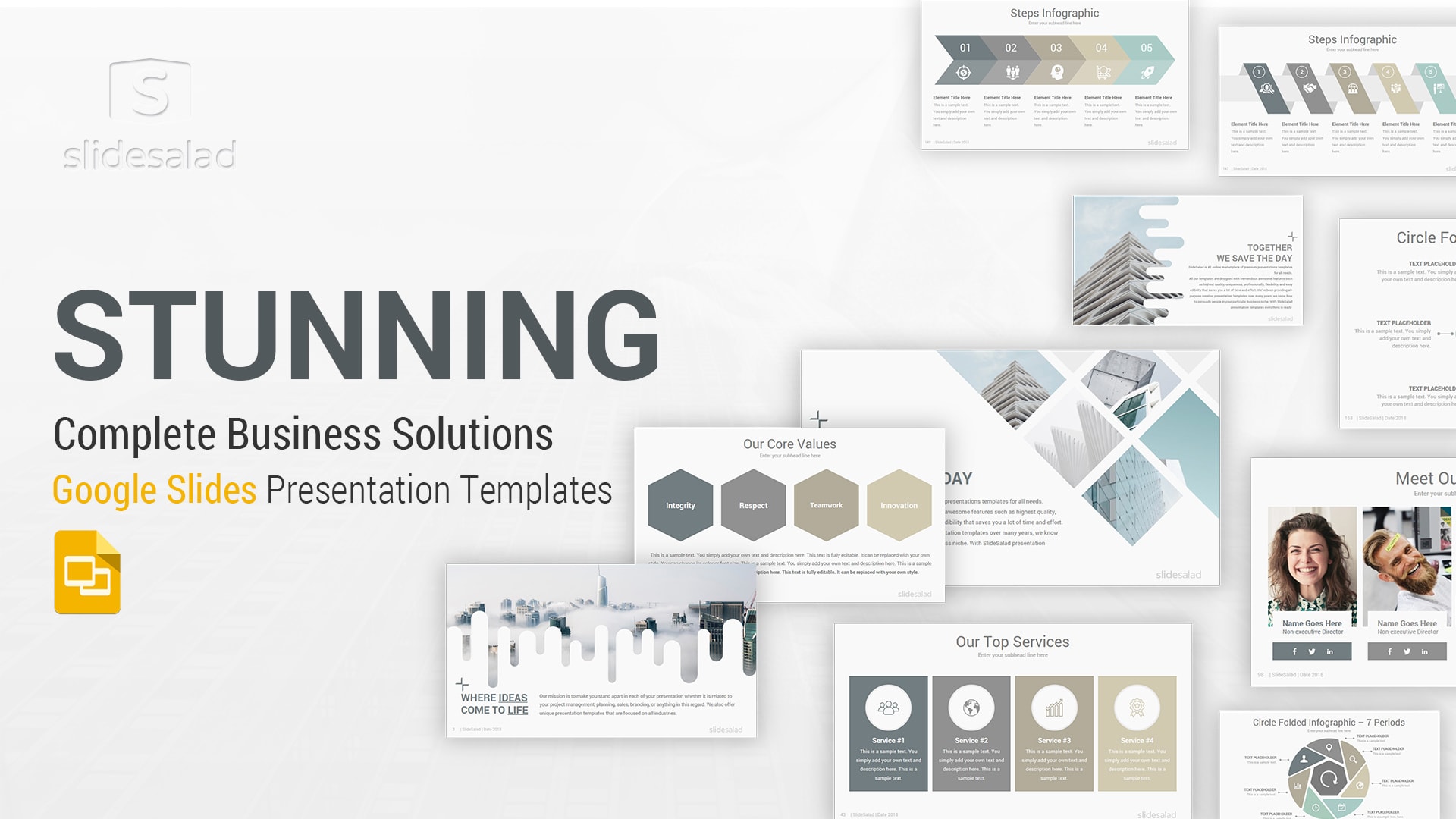 Stunning Google Slides Template Multipurpose Designs - Most Inspiring Google Slides Themes for Presentations