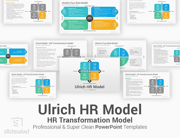 Dave Ulrich HR Model PowerPoint Template
