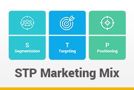 STP Marketing Mix Google Slides Template Diagrams