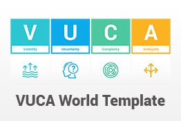 VUCA World PowerPoint Template Diagrams