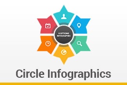 Circle Infographics Google Slides Template Diagrams