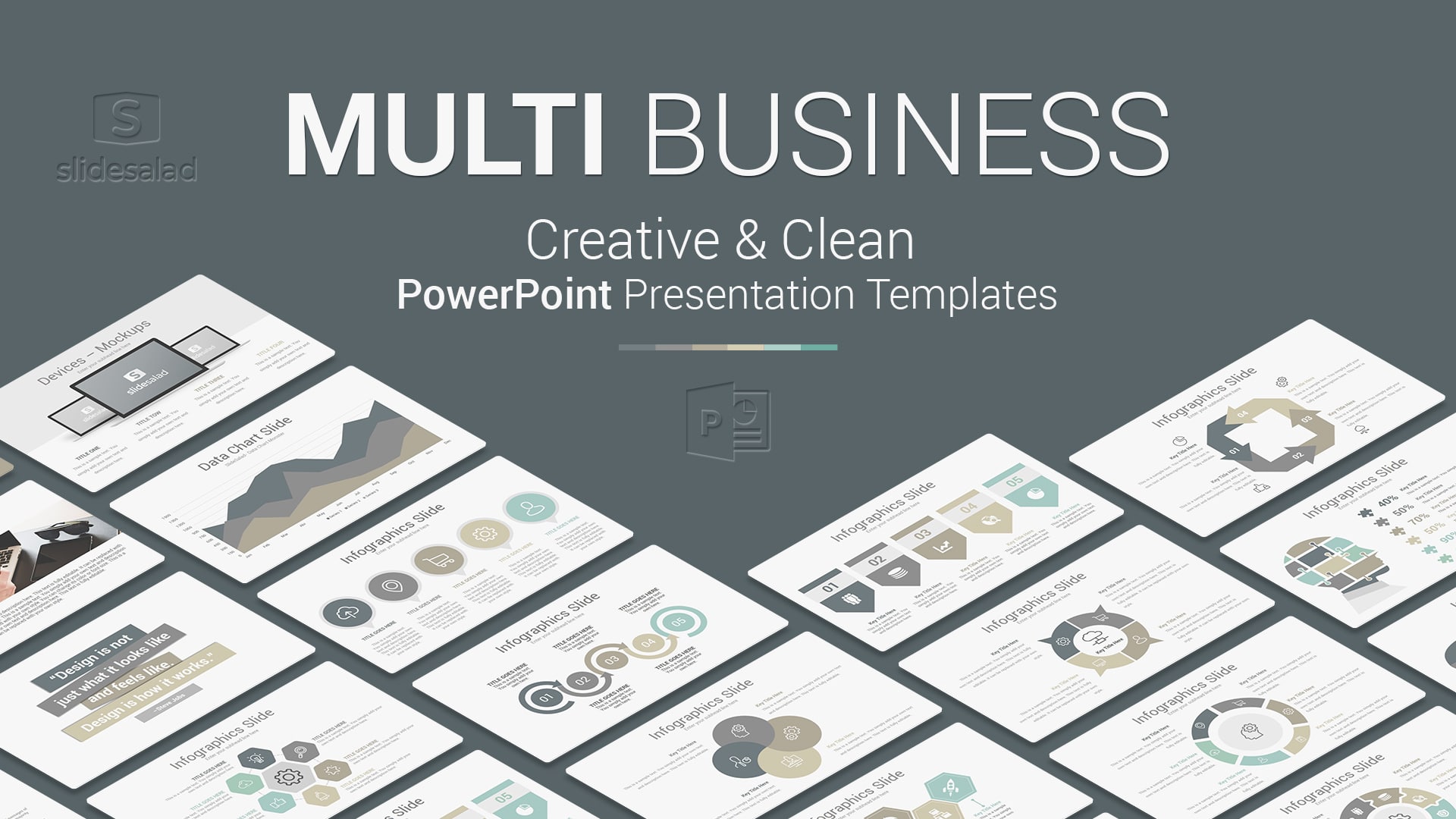 Multi Business PowerPoint Presentation Template