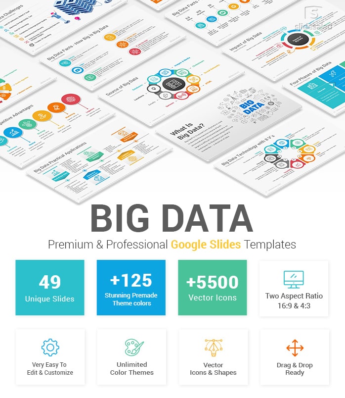 Big Data Analytics Google Slides Template Designs