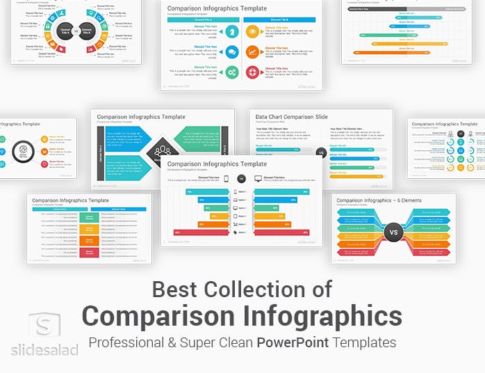 Best Comparison Infographics PowerPoint Template Slides