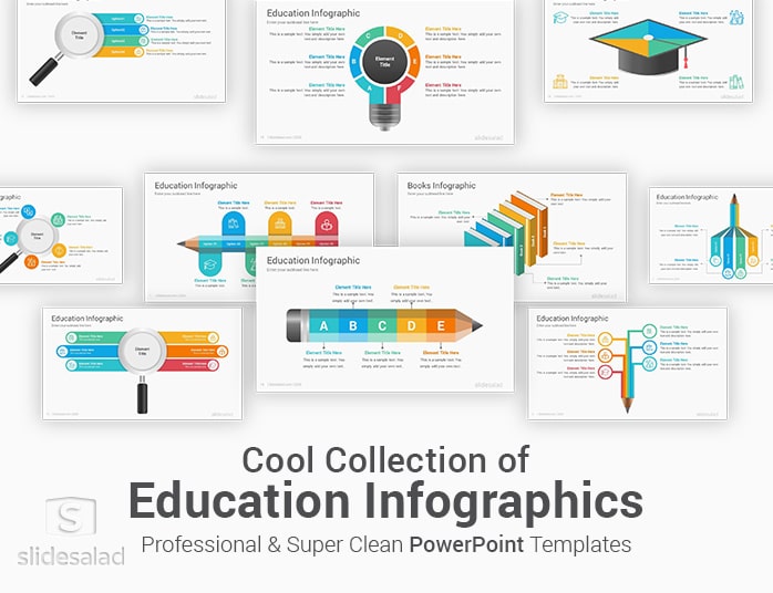 Education Infographics PowerPoint Template For Presentations