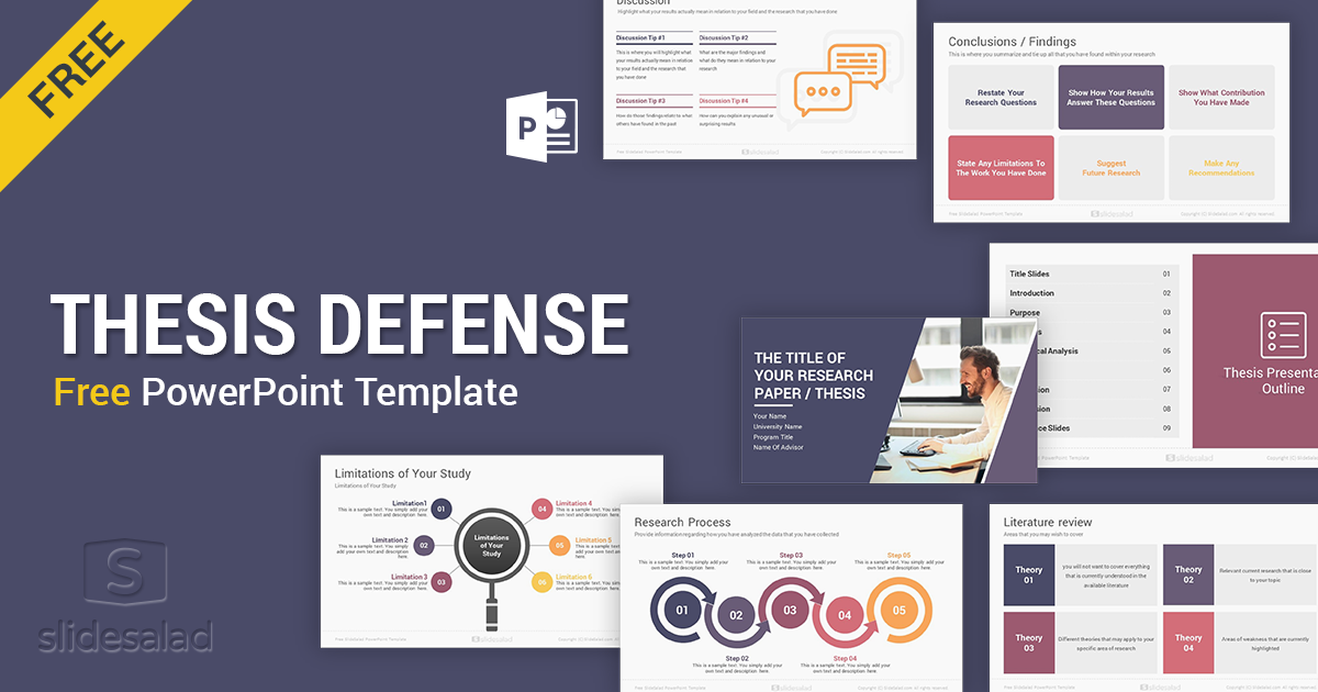 content of thesis defense presentation