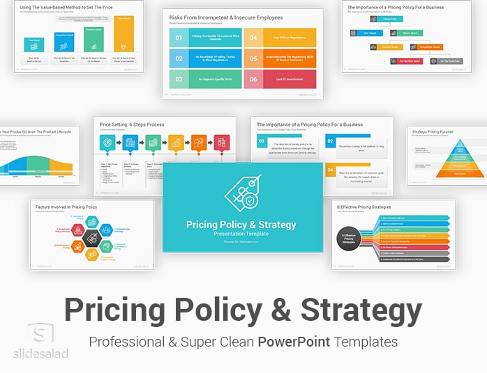 Pricing Policy and Strategy PowerPoint Template