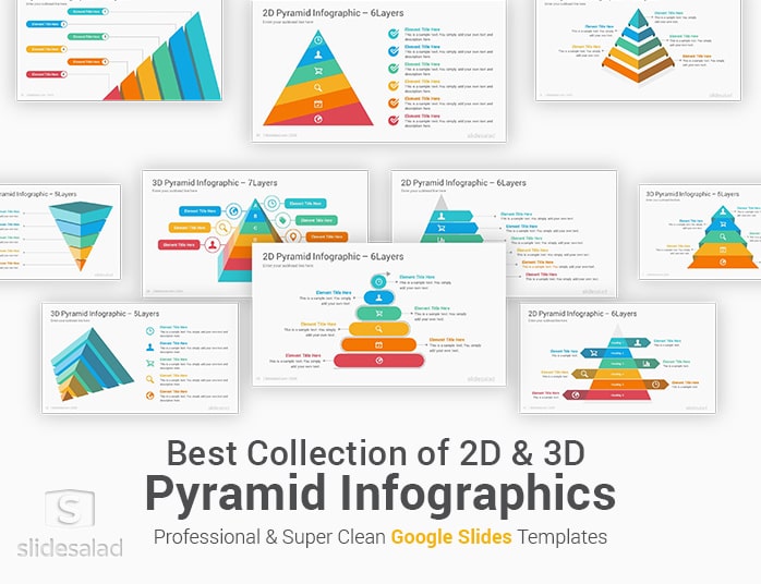 Pyramid Infographics Google Slides Template Diagrams