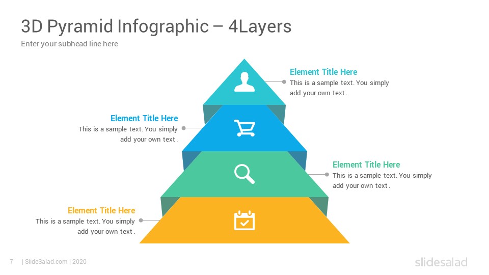 Best Pyramid Infographics PowerPoint Template Diagrams - SlideSalad