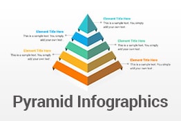 Pyramid Infographics PowerPoint Template Diagrams
