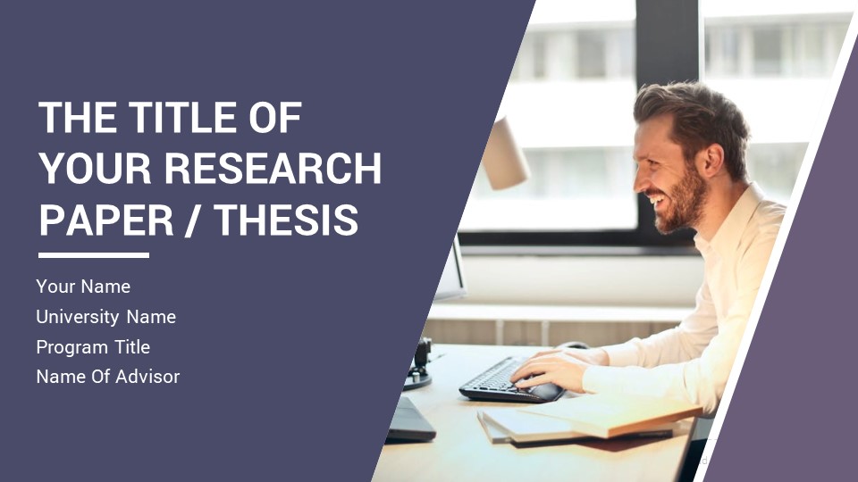Thesis Defense Presentation Template Free Download
