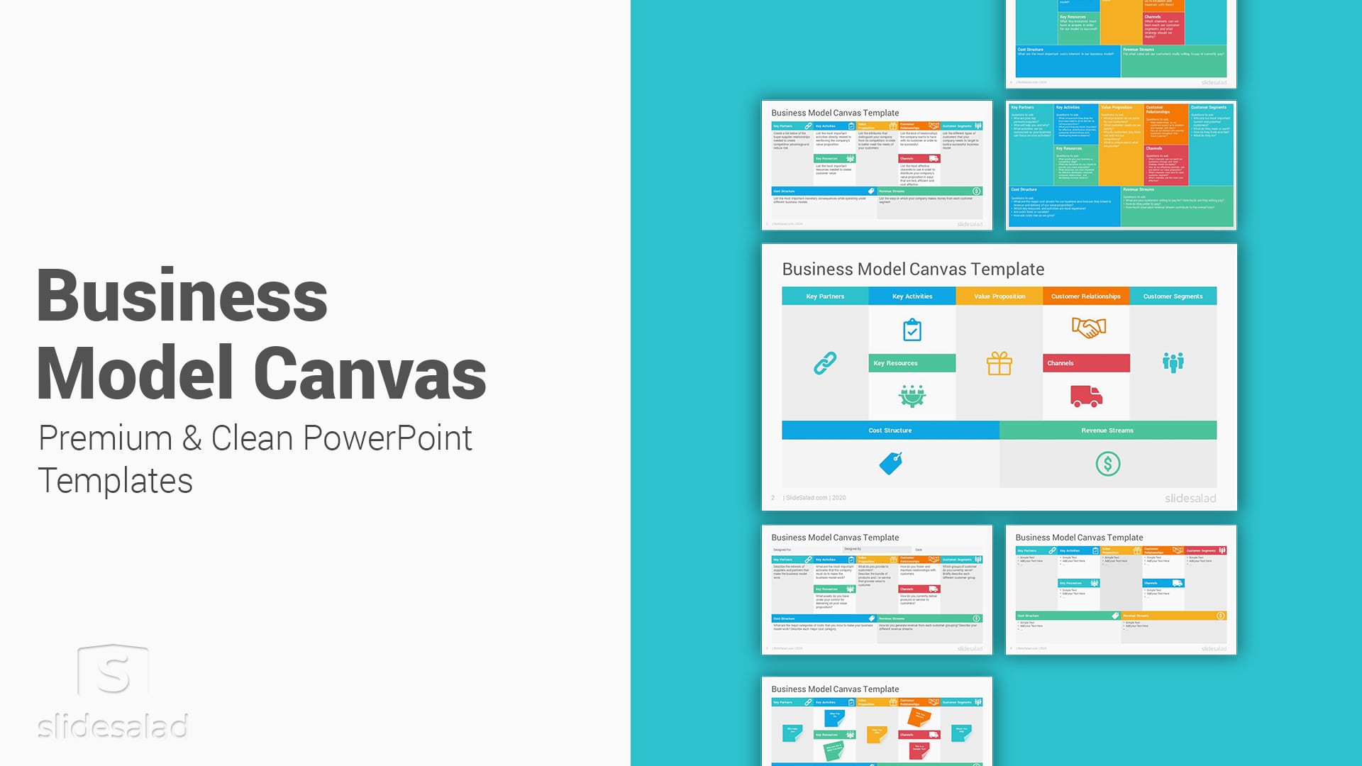Business Model Canvas PowerPoint Template