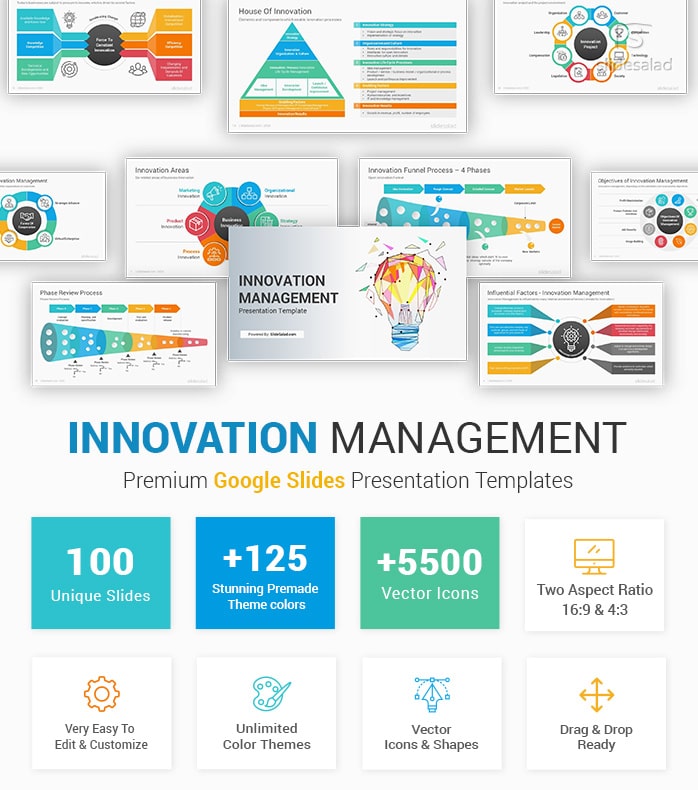 Innovation Management Toolbox Google Slides Template