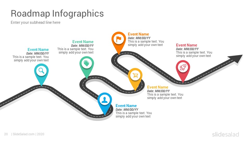 Best Roadmap Infographics Google Slides Template Designs SlideSalad