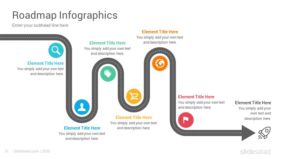 Best Roadmap Infographics Powerpoint Template Designs Slidesalad