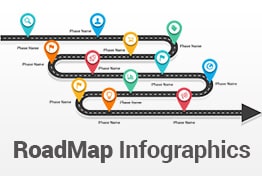 Roadmap Infographics PowerPoint Template Designs