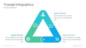 Best Triangle Infographics PowerPoint Template Shapes - SlideSalad