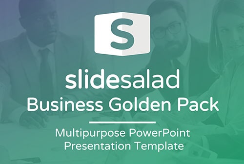 Business Golden Pack Multipurpose PowerPoint Template