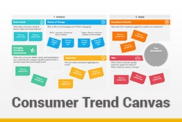 Consumer Trend Canvas Google Slides Template Diagrams