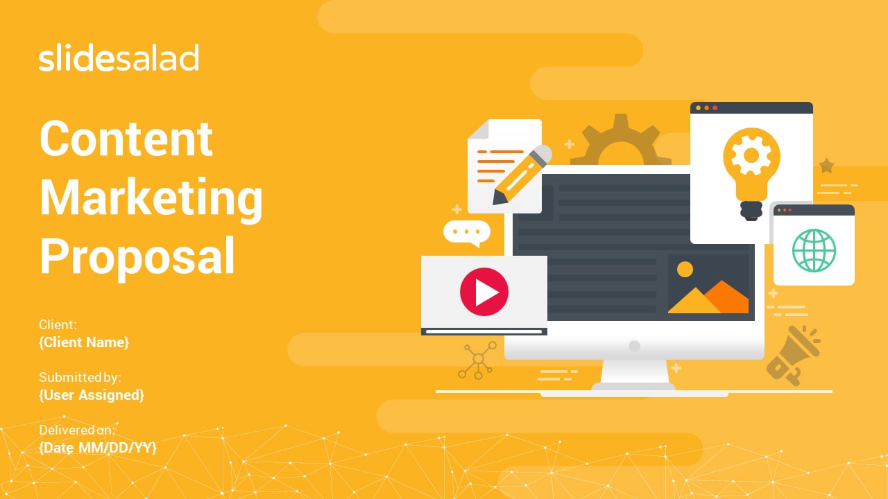 Content Marketing Proposal PowerPoint Templates – Top Content Writing and Promotion Strategy Templates for Business Proposals