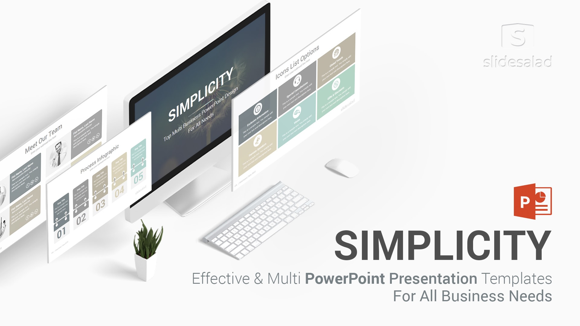 Clean Business Proposal PowerPoint Template