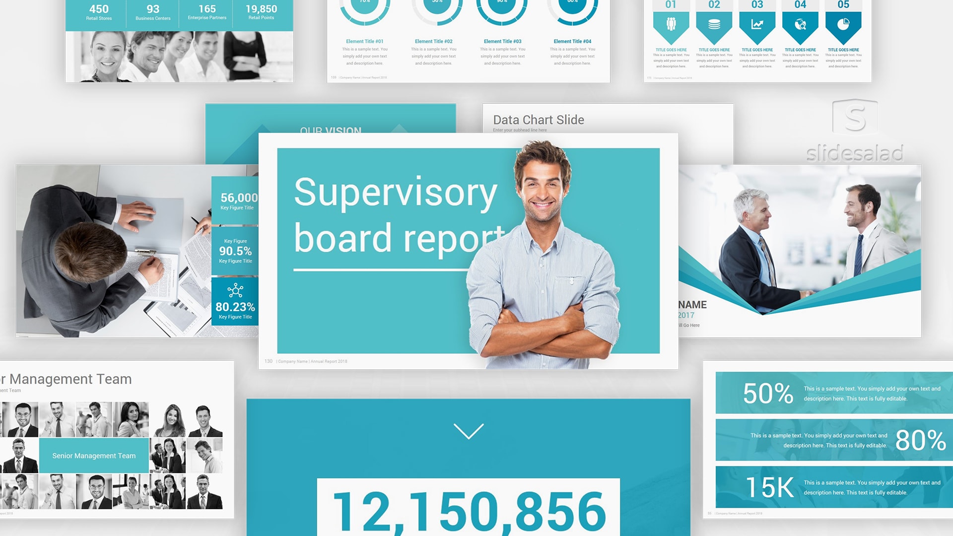 Best-Annual-Report-Google-Slides-Presentation-Templates Best Annual Report Google Slides Presentation Templates – Simple Creative Google Slide Template Design